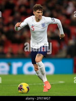 Photo du dossier datée du 14-11-2019 de John Stones en Angleterre. Mardi 25 mai 2021. Banque D'Images