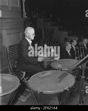 Concertgebouw Orchestra, 6 février 1946, pays-Bas, Agence de presse du XXe siècle photo, nouvelles à retenir, documentaire, photographie historique 1945-1990, histoires visuelles, L'histoire humaine du XXe siècle, immortaliser des moments dans le temps Banque D'Images