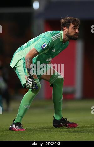 Bologne, Italie, le 23 mai 2021. Carlo Pinsoglio de Juventus lors de la série UN match à Renato Dall'Ara, Bologne. Le crédit photo devrait se lire: Jonathan Moscrop / Sportimage Banque D'Images