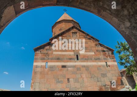 Église du monastère Khor Virap en Arménie Banque D'Images