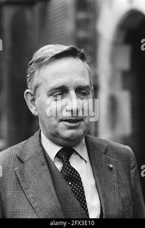 M. F. Korthals Altes (Justice), 3 novembre 1982, formations du Cabinet, ministres, Portraits, pays-Bas, photo de l'agence de presse du XXe siècle, nouvelles à retenir, documentaire, photographie historique 1945-1990, histoires visuelles, L'histoire humaine du XXe siècle, immortaliser des moments dans le temps Banque D'Images