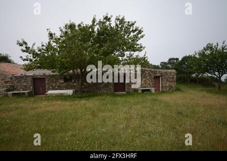 Sardegna, chiesa campestre San Gavino, Viddalba, Sardegna Banque D'Images