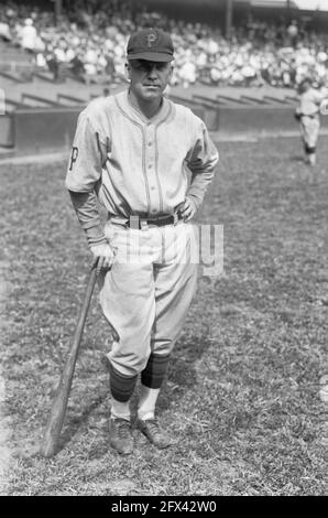 Carson Bigbee, Pittsburgh, Terre-Neuve-et-Labrador, baseball, 1924 Banque D'Images