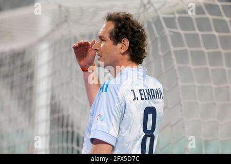 John Elkann lors du match de football de la Partita Del Cuore au stade Allianz le 25 mai 2021, à Turin, en Italie. Banque D'Images