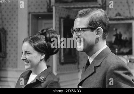 Aujourd'hui de cadeaux à Paleis Soestdijk, 14 décembre 1966, pays-Bas, agence de presse du XXe siècle photo, nouvelles à retenir, documentaire, photographie historique 1945-1990, histoires visuelles, L'histoire humaine du XXe siècle, immortaliser des moments dans le temps Banque D'Images