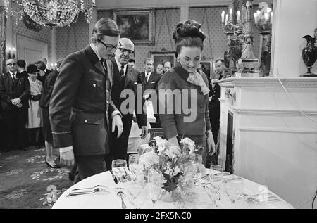 Geschenkendag twee à Paleis Soestdijk, discours ir. Staf, 30 décembre 1966, discours, pays-Bas, agence de presse du xxe siècle photo, nouvelles à retenir, documentaire, photographie historique 1945-1990, histoires visuelles, L'histoire humaine du XXe siècle, immortaliser des moments dans le temps Banque D'Images