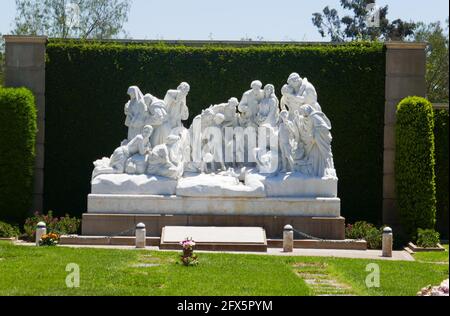 Cypress, Californie, États-Unis 24 mai 2021 UNE vue générale de l'atmosphère de Forest Lawn Cypress Memorial Park le 24 mai 2021 à Cypress, Californie, États-Unis. Photo par Barry King/Alay stock photo Banque D'Images