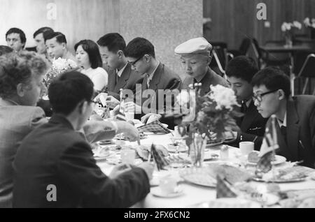 L'entreprise au déjeuner, 27 février 1979, collèges, déjeuners, Etudiants, pays-Bas, Agence de presse du XXe siècle photo, nouvelles à retenir, documentaire, photographie historique 1945-1990, histoires visuelles, L'histoire humaine du XXe siècle, immortaliser des moments dans le temps Banque D'Images