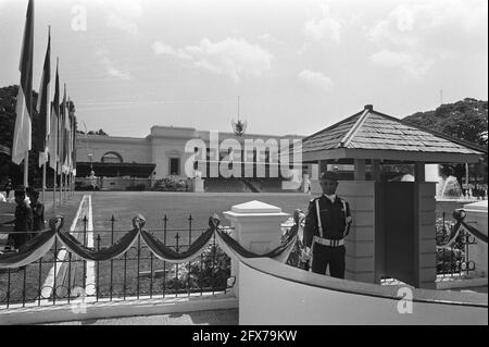 Indonésie, Jakarta, défilé en faveur du jour de l'indépendance, 20 août 1971, palais, pays-Bas, agence de presse du xxe siècle photo, nouvelles à retenir, documentaire, photographie historique 1945-1990, histoires visuelles, L'histoire humaine du XXe siècle, immortaliser des moments dans le temps Banque D'Images
