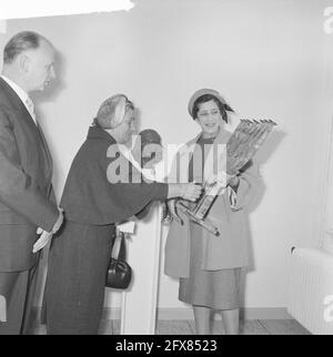 Ouverture de la maison d'Anne Frank, 1er mai 1961, ouvertures, pays-Bas, Agence de presse du XXe siècle photo, nouvelles à retenir, documentaire, photographie historique 1945-1990, histoires visuelles, L'histoire humaine du XXe siècle, immortaliser des moments dans le temps Banque D'Images