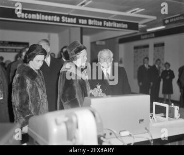 Beatrix au Jaarbeurs, 14 mars 1962, RASSEMBLEMENTS ANNUELS, pays-Bas, agence de presse du xxe siècle photo, nouvelles à retenir, documentaire, photographie historique 1945-1990, histoires visuelles, L'histoire humaine du XXe siècle, immortaliser des moments dans le temps Banque D'Images