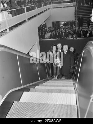 Beatrix à Jaarbeurs, 14 mars 1962, RASSEMBLEMENTS ANNUELS, pays-Bas, agence de presse du xxe siècle photo, nouvelles à retenir, documentaire, photographie historique 1945-1990, histoires visuelles, L'histoire humaine du XXe siècle, immortaliser des moments dans le temps Banque D'Images