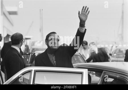 Visite du Premier ministre indien Rajiv Gandhi ; le Premier ministre indien Gandhi, le 25 octobre 1985, visites, premiers ministres, Pays-Bas, Agence de presse du XXe siècle photo, nouvelles à retenir, documentaire, photographie historique 1945-1990, histoires visuelles, L'histoire humaine du XXe siècle, immortaliser des moments dans le temps Banque D'Images