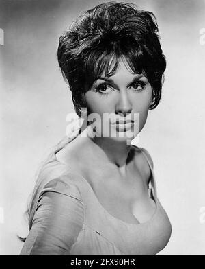 YVONNE ROMAIN actrice de cinéma anglaise vers 1960