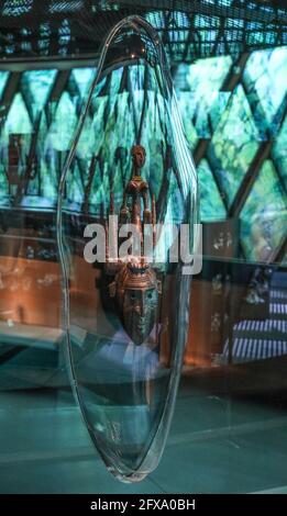 LA COLLECTION MARC LADREIT DE LACHARRIERE AU MUSÉE DU QUAI BRANLY À PARIS Banque D'Images