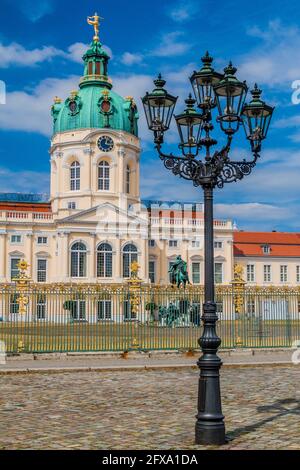 Le château de Charlottenburg à Berlin, Allemagne Banque D'Images