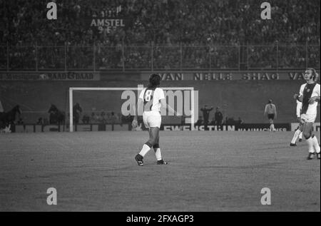 Adieu Sjaak Swart dans Benefit Match Ajax contre Tottenham-Hotspur, moments de jeu, 8 août 1973, sports, football, Footballeurs, pays-Bas, agence de presse du XXe siècle photo, actualités à retenir, documentaire, photographie historique 1945-1990, histoires visuelles, L'histoire humaine du XXe siècle, immortaliser des moments dans le temps Banque D'Images