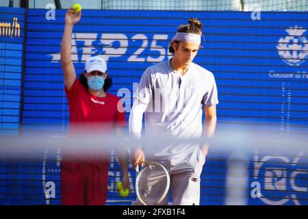 Tennis Club Parme, Parme, Italie, 26 mai 2021, Lorenzo MUSETTI de l'Italie pendant ATP 250 Emilie-Romagne Open 2021, tennis Internationals - photo Valerio Origo / LM Banque D'Images