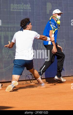 Tennis Club Parme, Parme, Italie, 26 mai 2021, Marco CECCHINATO de l'Italie pendant ATP 250 Emilia-Romagna Open 2021, tennis Internationals - photo Valerio Origo / LM Banque D'Images