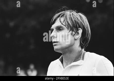 Championnats internationaux de tennis Milk House; Loek Sanders , 21 juillet 1981, championnats, Tennis, pays-Bas, Agence de presse du XXe siècle photo, news to remember, documentaire, photographie historique 1945-1990, histoires visuelles, L'histoire humaine du XXe siècle, immortaliser des moments dans le temps Banque D'Images