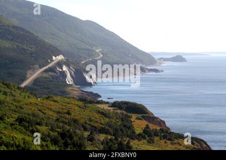 Cabot Trail, destination Cap-Breton, Nouvelle-Écosse Banque D'Images