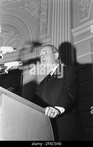 Comité national des pays-Bas, 3 février 1967, COMITES, pays-Bas, agence de presse du xxe siècle photo, nouvelles à retenir, documentaire, photographie historique 1945-1990, histoires visuelles, L'histoire humaine du XXe siècle, immortaliser des moments dans le temps Banque D'Images