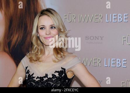 Rachel McAdams assiste au voeu (fuer immer Liebe) Photocall à l'Hôtel Bayerischer Hof à Munich, Allemagne, le 20 janvier 2012 Banque D'Images