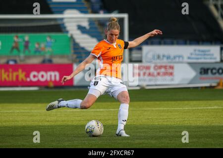 Falkirk, Lanarkshire du Nord, Royaume-Uni. 26 mai 2021. Leanne Ross (#16) du Glasgow City FC pendant la Scottish Building Society Scottish Women's Premier League 1 Fixture Glasgow City FC vs Heart of Midlothian FC, Falkirk Stadium, Falkirk, North Lanarkshire, 26/05/2021 | Credit Alamy Live News Banque D'Images