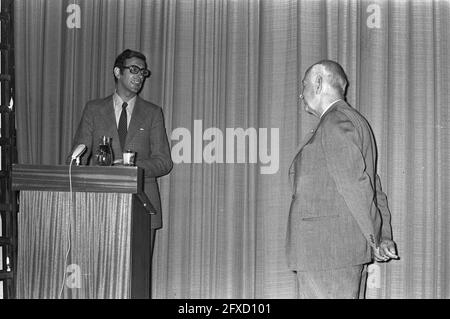 Conférence de presse Fondation pour la publicité idéale, sur la campagne pour le contrôle des naissances, 25 juillet 1972, campagnes, conférences de presse, Pays-Bas, Agence de presse du XXe siècle photo, nouvelles à retenir, documentaire, photographie historique 1945-1990, histoires visuelles, L'histoire humaine du XXe siècle, immortaliser des moments dans le temps Banque D'Images