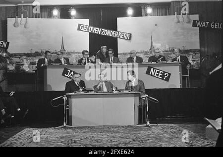 Enseigner à croire sans l'Église . Présentation du forum, 9 octobre 1967, forums, présentations, Pays-Bas, Agence de presse du XXe siècle photo, nouvelles à retenir, documentaire, photographie historique 1945-1990, histoires visuelles, L'histoire humaine du XXe siècle, immortaliser des moments dans le temps Banque D'Images