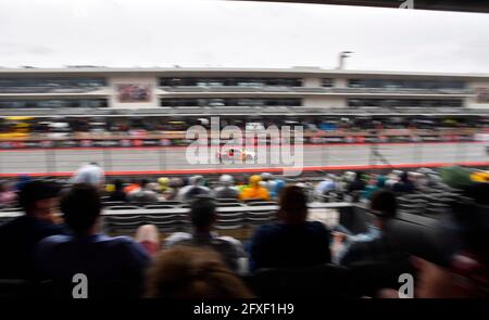 Austin, Texas, États-Unis. 23 mai 2021. Chase Elliott dirige la voiture Hendrick Motorsports Chevrolet vers le haut tout droit pendant le Grand Prix EchoPark Automotive Texas, le dimanche 23 mai 2021, au circuit of the Americas à Austin, au Texas. Austin McAfee/CSM/Alamy Live News Banque D'Images