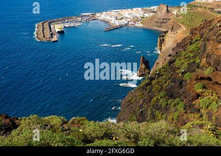 Espagne. Îles Canaries. Grande Canarie. Puerto de las Nieves. Banque D'Images