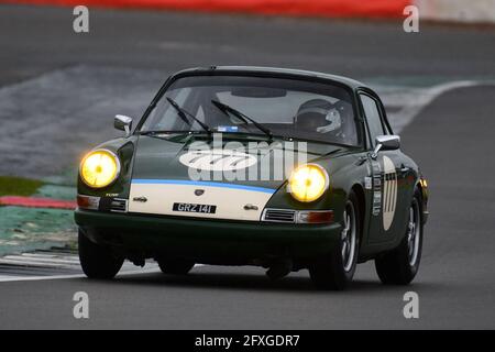 Guy Ziser, Porsche 911, HSCC Historic Road Sports Championships, Historic Sports car Club, HSCC, International Trophy Meeting, Silverstone Grand Prix Banque D'Images