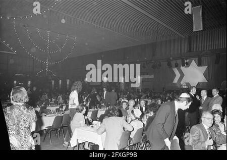 Vingt-cinq ans d'Israël en RAI, surveillance à la RAI, 6 mai 1973, surveillance, Anniversaires, pays-Bas, agence de presse du XXe siècle photo, news to remember, documentaire, photographie historique 1945-1990, histoires visuelles, L'histoire humaine du XXe siècle, immortaliser des moments dans le temps Banque D'Images