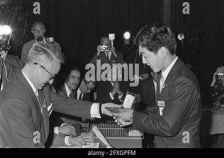 Quinzième Concours international de formation professionnelle 1966, 28 juin 1966, NOMINATIONS, concours, Pays-Bas, Agence de presse du XXe siècle photo, nouvelles à retenir, documentaire, photographie historique 1945-1990, histoires visuelles, L'histoire humaine du XXe siècle, immortaliser des moments dans le temps Banque D'Images