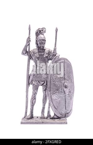 Armure de chevalier médiéval devant les ruines du château d’Engelbourg