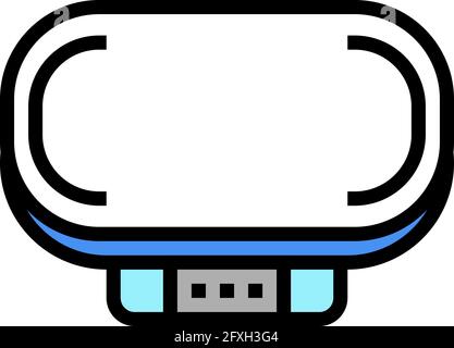 Illustration Vectorielle De L Icone Representant Une Ligne De Balance Pour Nouveau Ne Image Vectorielle Stock Alamy