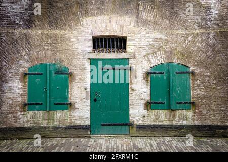 Fort Everdingen à Utrecht aux pays-Bas Banque D'Images