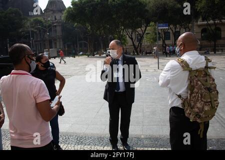 Rio de Janeiro, Brésil. 27 mai 2021. 19. Credit: Fernando Silva/FotoArena/Alamy Live News Banque D'Images