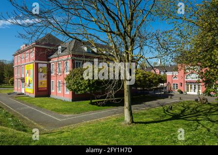 Allemagne, Oberhausen, Alt-Oberhausen, région de la Ruhr, Basse-Rhin, Rhénanie-du-Nord-Westphalie, NRW, château d'Oberhausen, manoir et restaurant, classicisme, musée, exposition d'art, galerie Ludwig Banque D'Images