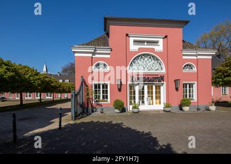 Allemagne, Oberhausen, Alt-Oberhausen, région de la Ruhr, Basse-Rhin, Rhénanie-du-Nord-Westphalie, NRW, Château d'Oberhausen, restaurant, Kaisergarten Gastronomie, classicisme, musée, exposition d'art, galerie Ludwig Banque D'Images