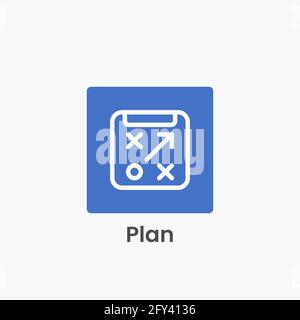 Icône simple pour l'application finance Illustration de Vecteur