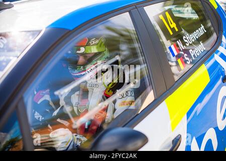 STIEVENART Nyls, Sainteloc Junior Team, Citroën C3, portrait au cours du Rallye du Touquet 2021, 1er tour du Championnat de France des Rallyes 2021, du 27 au 29 mai au Touquet, France - photo Bastien Roux / DPPI Banque D'Images