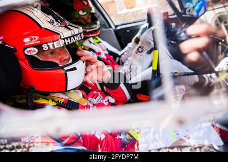 PRÉVOT Stéphane, Sainteloc Junior Team, Citroën C3, portrait du Rallye du Touquet 2021, 1er tour du Championnat de France des Rallyes 2021, du 27 au 29 mai au Touquet, France - photo Bastien Roux / DPPI Banque D'Images