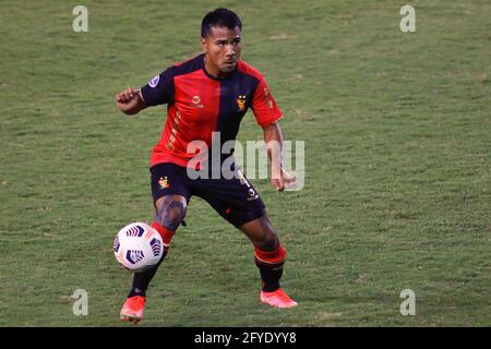 Lima, Pérou. 27 mai 2021. A. Ramos lors d'un match entre Melgar (PER) et Metropolitanos FC (VEN) joué au Monumental U Stadium, à Lima, Pérou. Jeu valable pour le groupe D, sixième tour de la phase de groupe de CONMEBOL Sulamericana 2021. Crédit: Ricardo Moreira/FotoArena/Alay Live News Banque D'Images