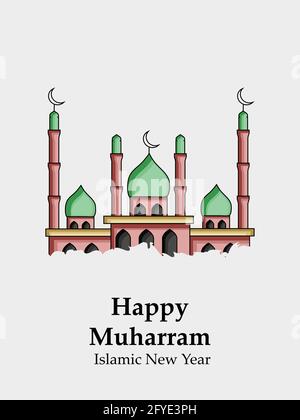 Festival islamique de Muharram Illustration de Vecteur