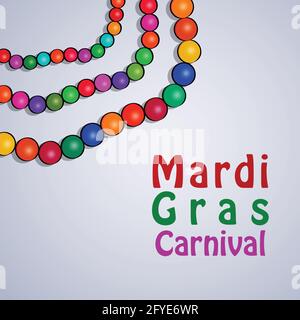 Carnaval de Mardi gras Illustration de Vecteur