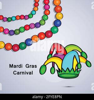 Carnaval de Mardi gras Illustration de Vecteur