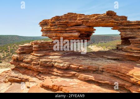 Nature's Window, Kalbarri NP, WA, Australie Banque D'Images