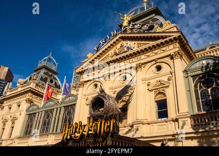 Le théâtre Princess à Spring Street Melbourne, Victoria, Australie Banque D'Images